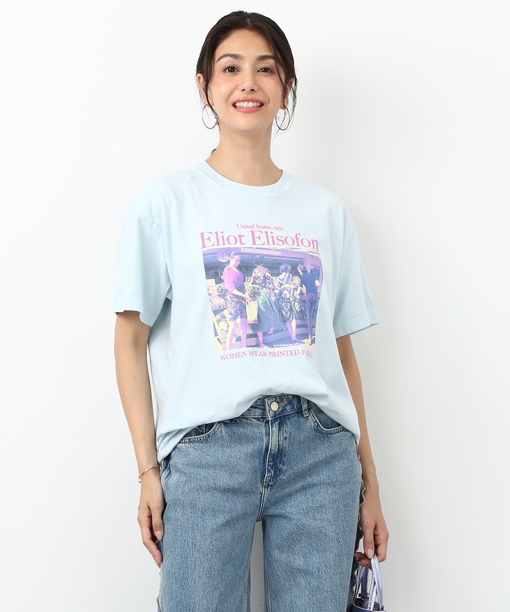 LIFE フォトプリントTシャツ
