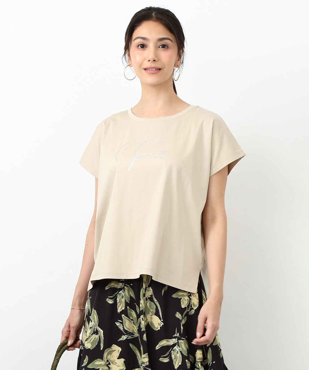 ラメロゴTシャツ