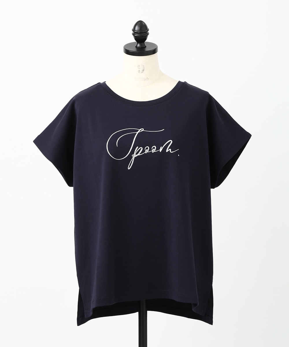 ラメロゴTシャツ