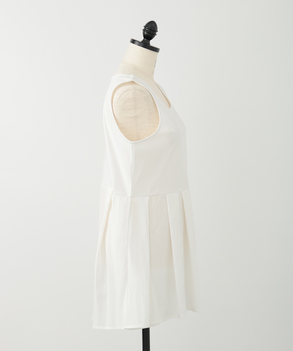 ペプラムタンクトップ