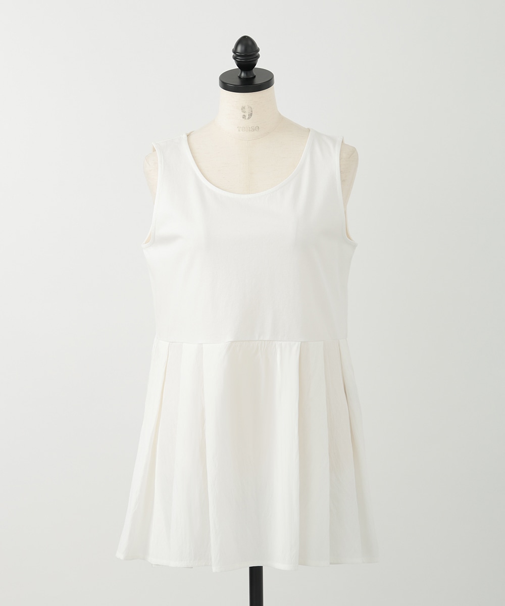 ペプラムタンクトップ