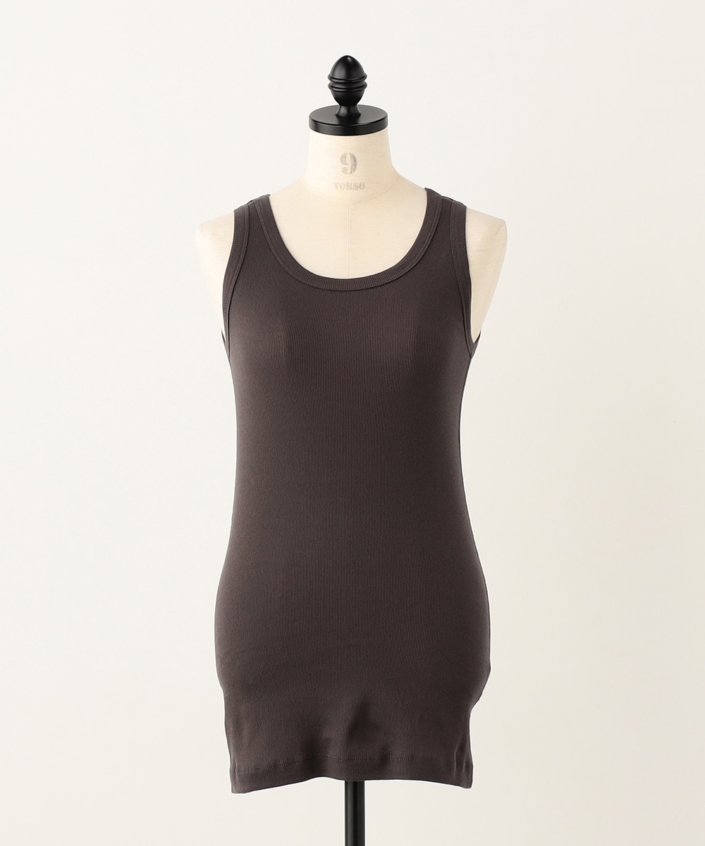 ソフトテレコタンクトップ