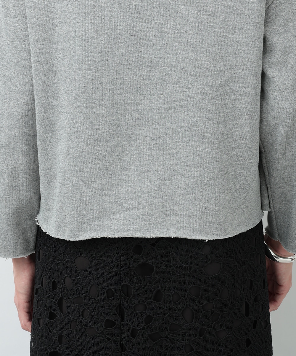 アシンメトリーモチーフプルオーバー