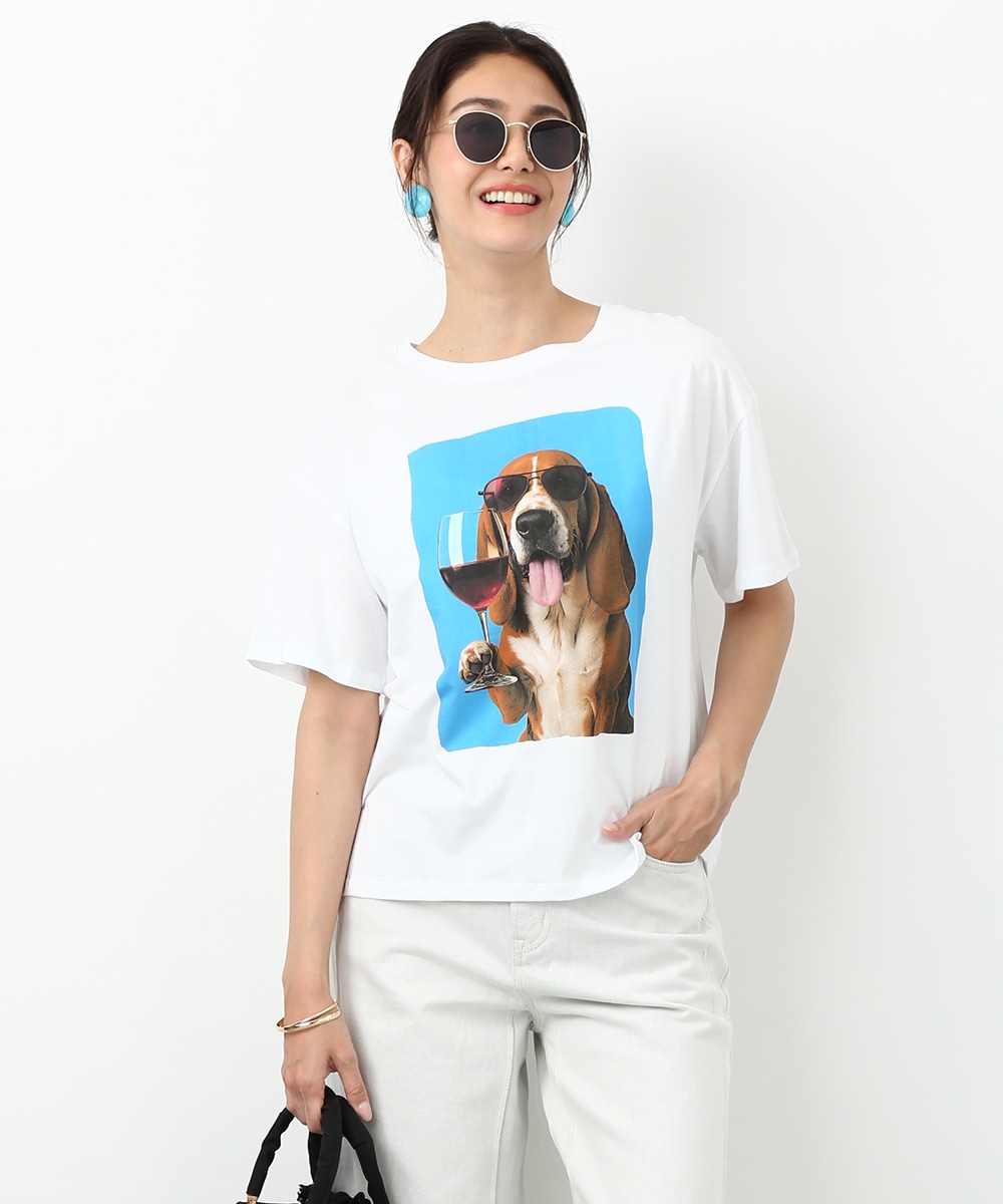 サルーテドッグTシャツ