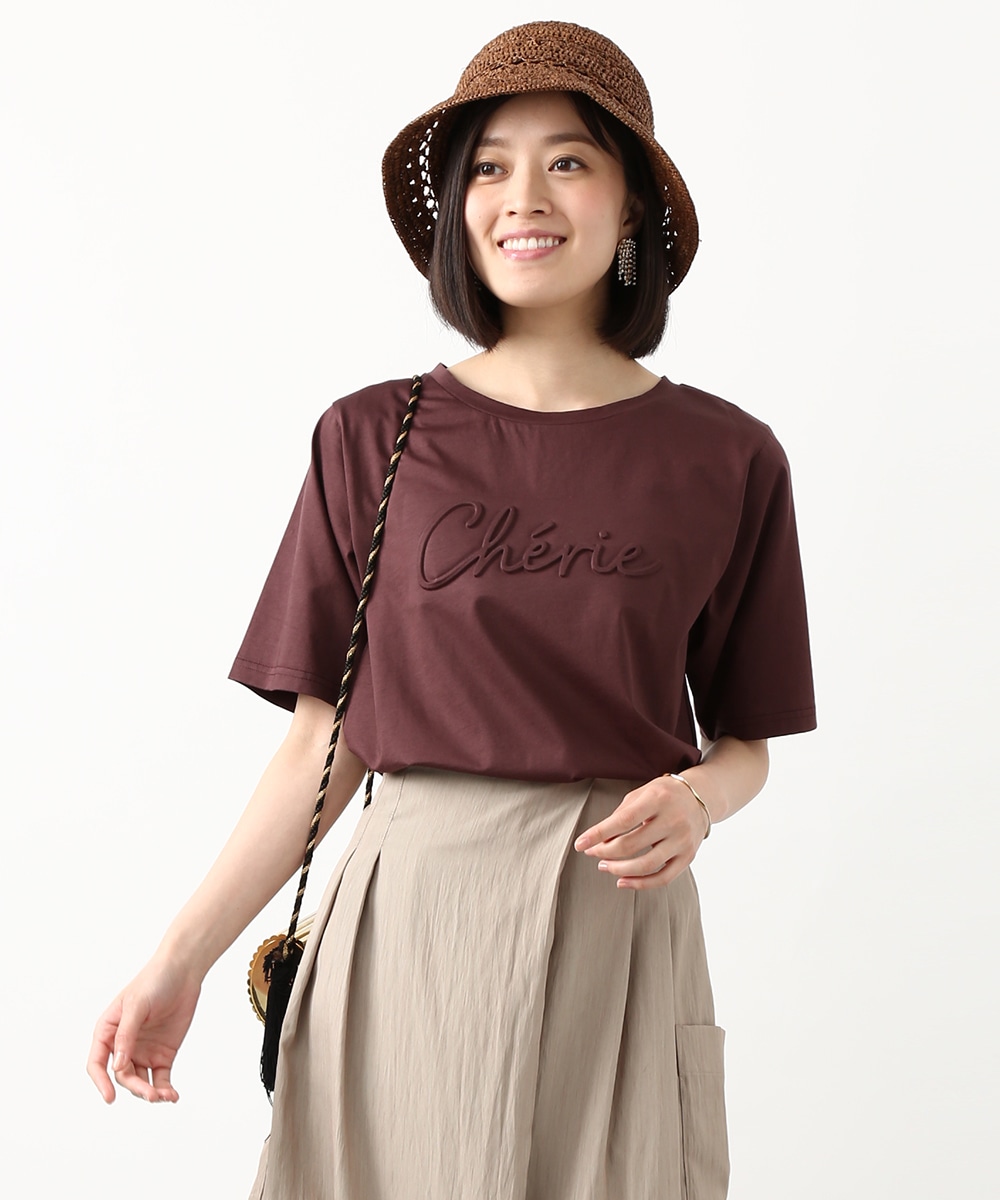 エンボスTシャツ