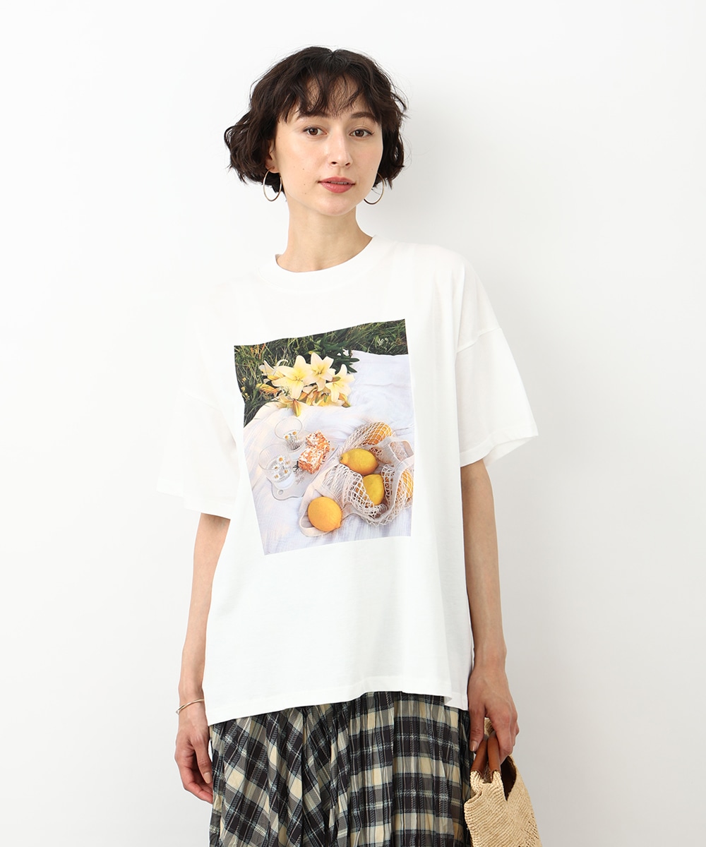 レモンフォトTシャツ