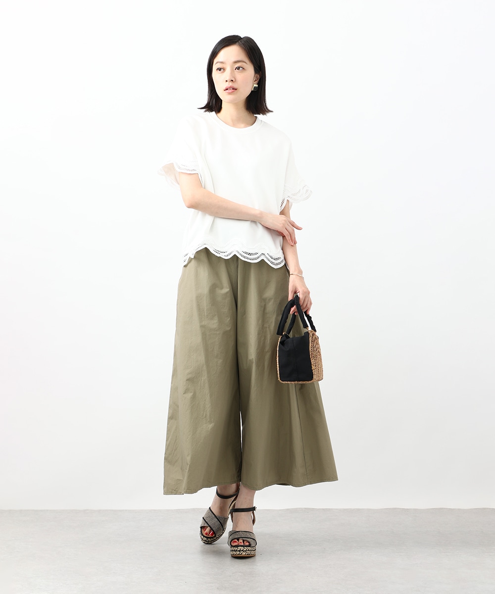 レースドッキングTシャツ