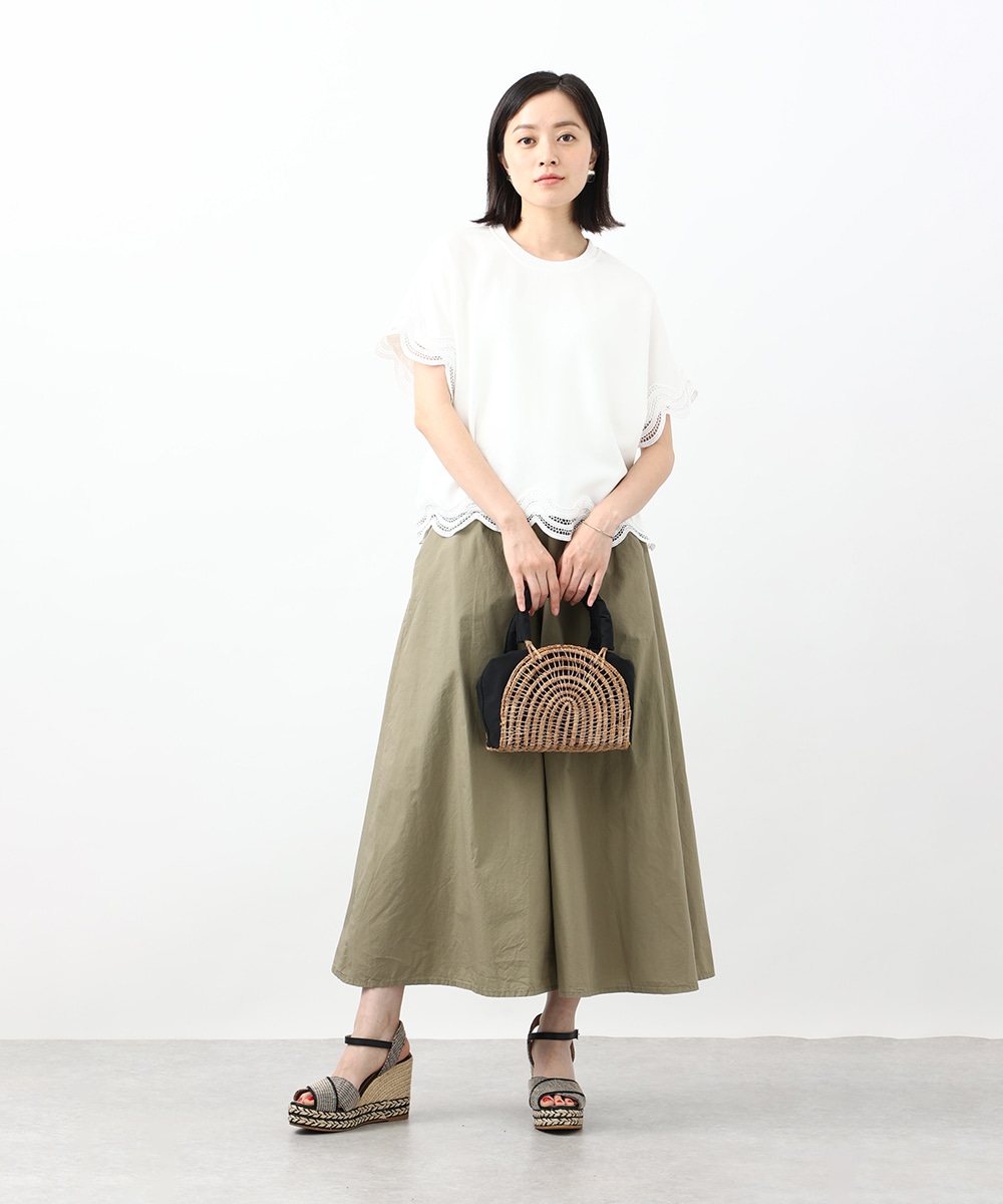 レースドッキングTシャツ