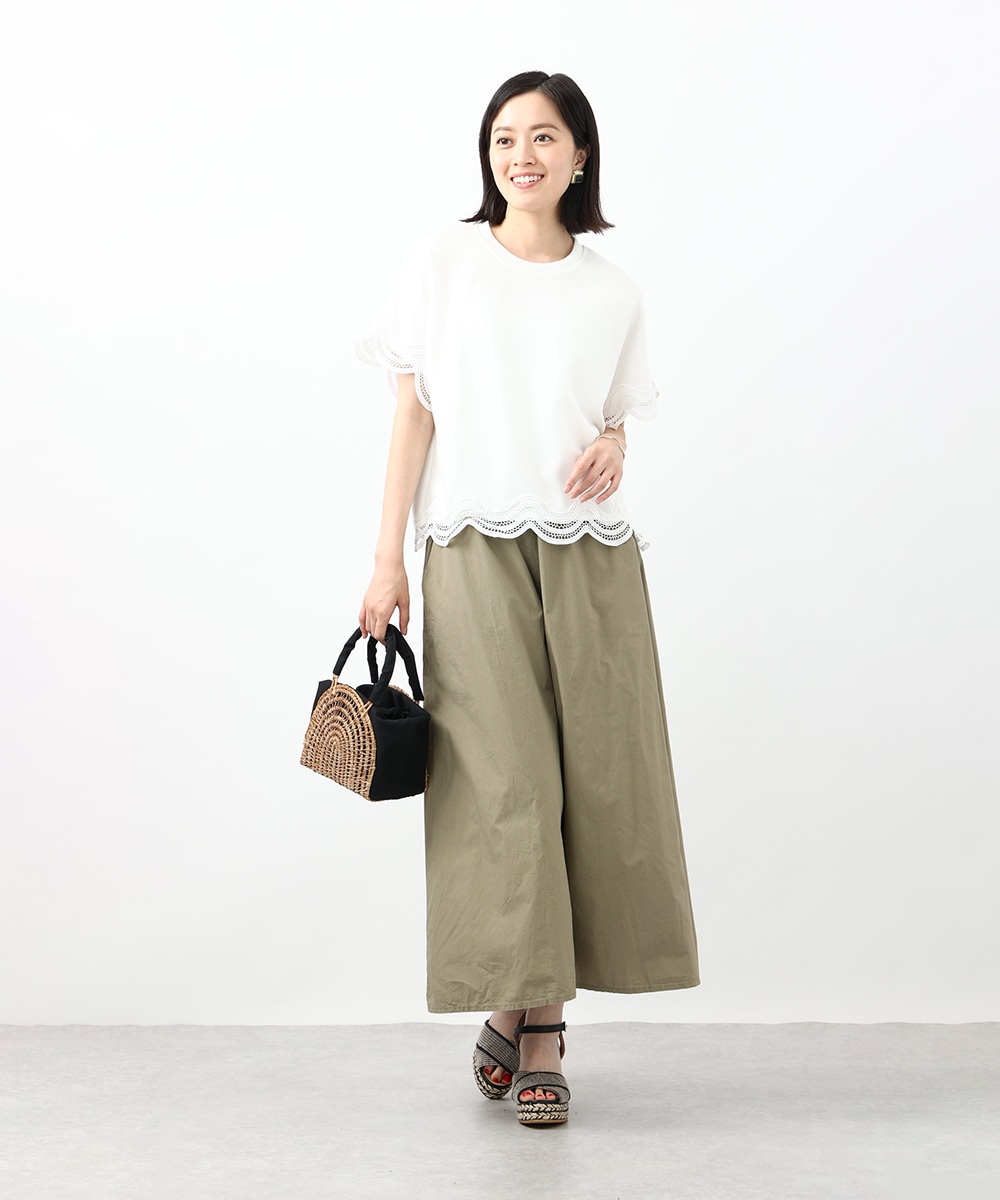 レースドッキングTシャツ