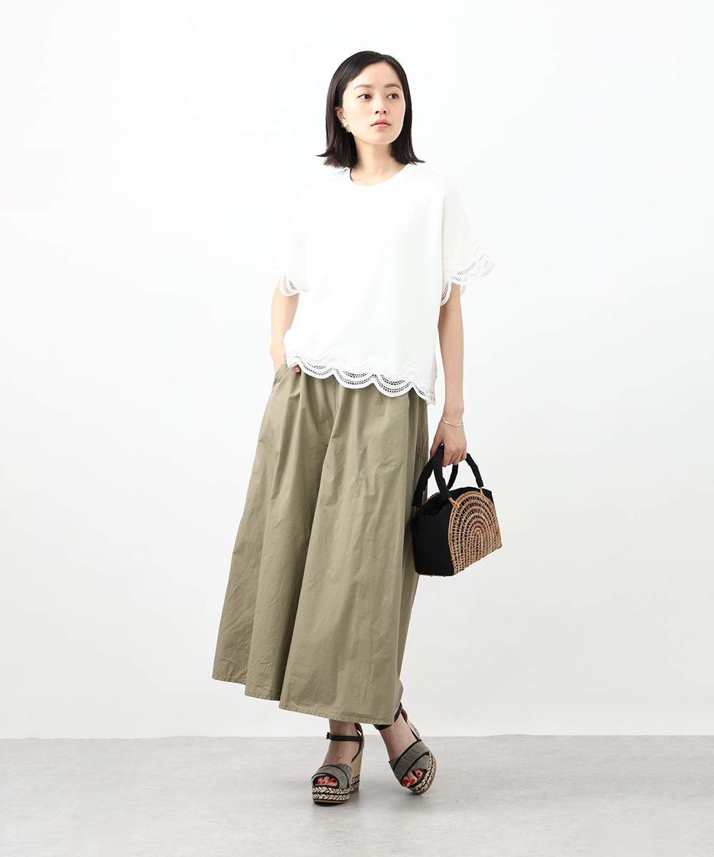 レースドッキングTシャツ