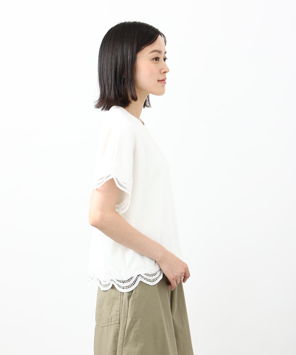 レースドッキングTシャツ
