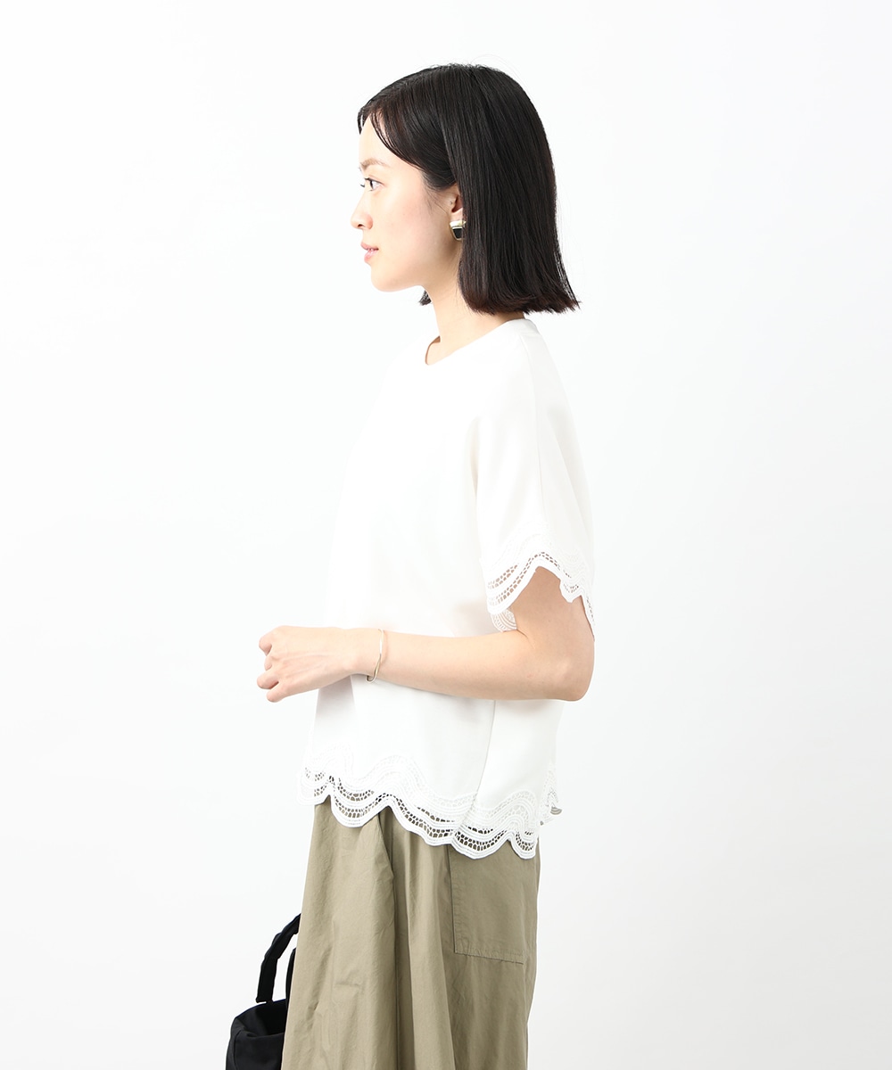 レースドッキングTシャツ
