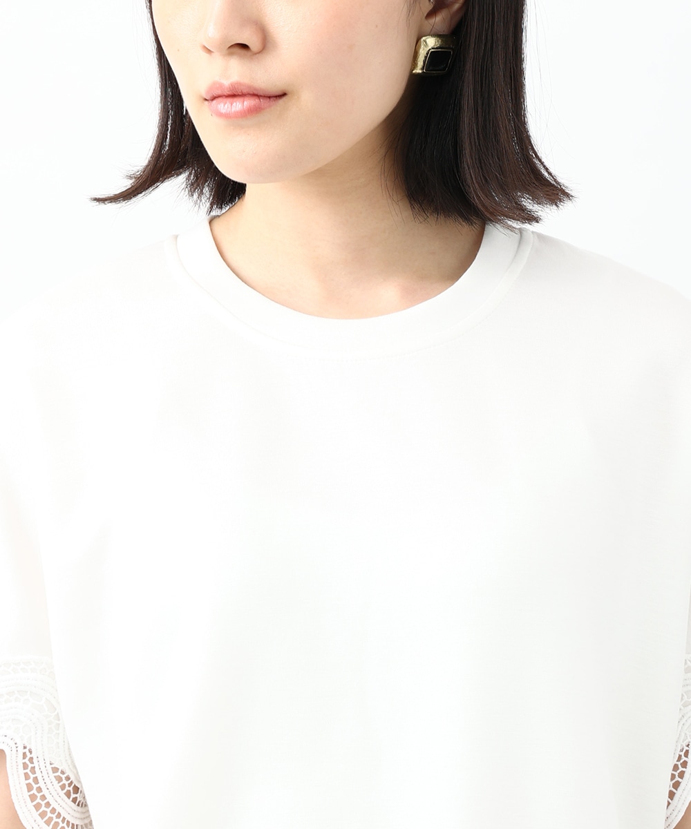 レースドッキングTシャツ