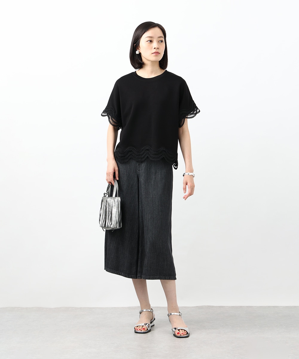 レースドッキングTシャツ