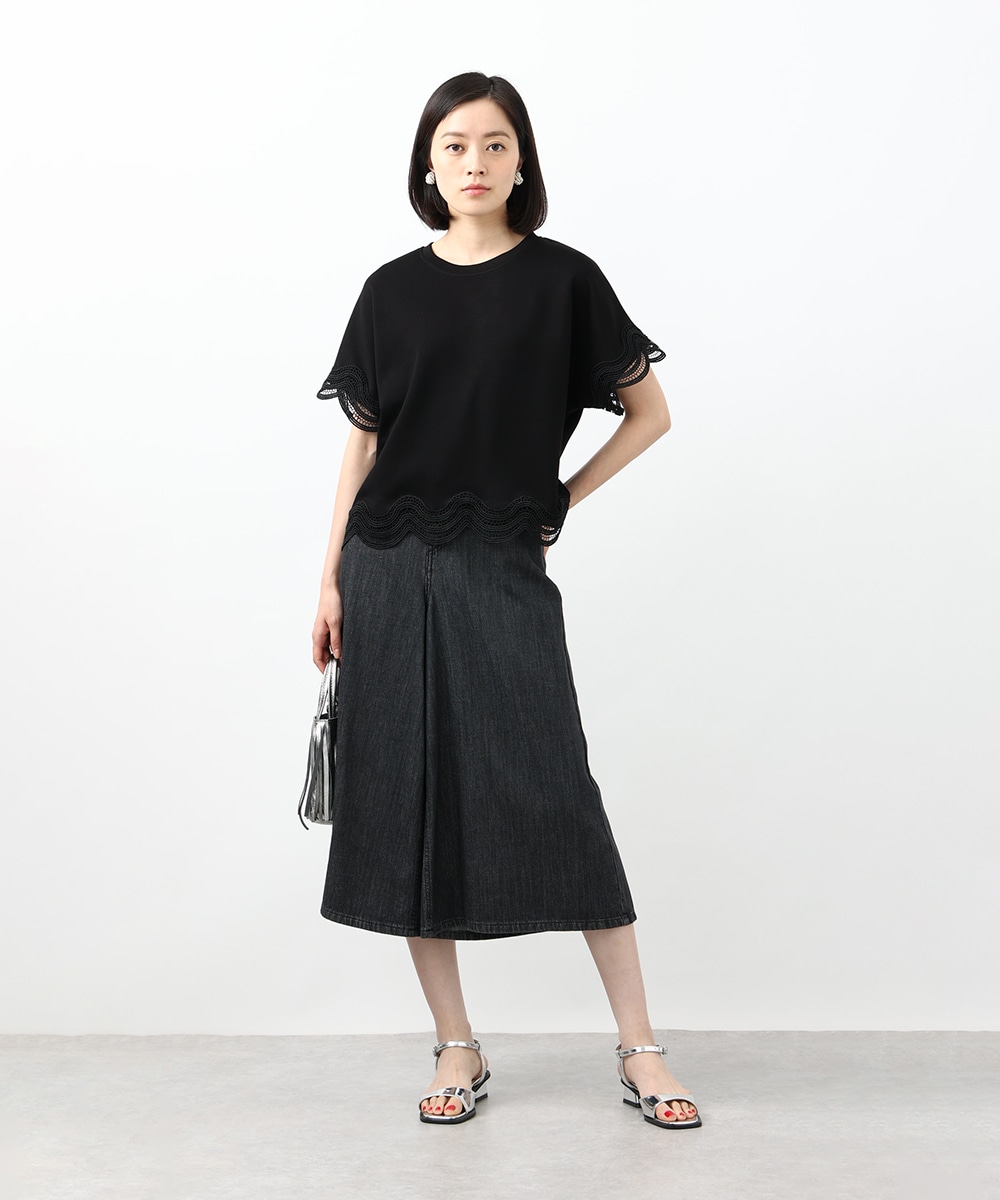 レースドッキングTシャツ