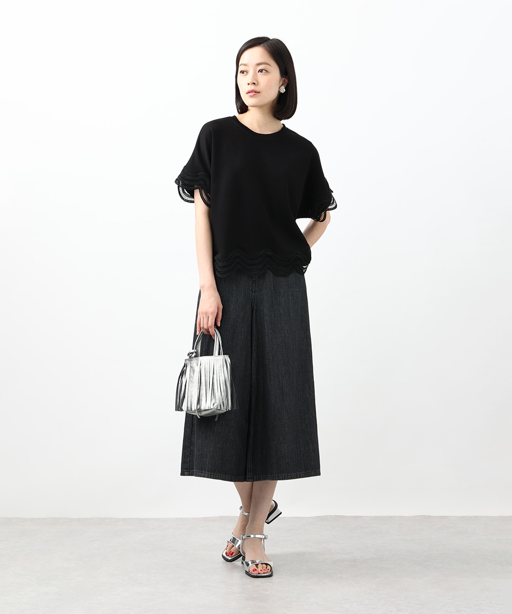 レースドッキングTシャツ