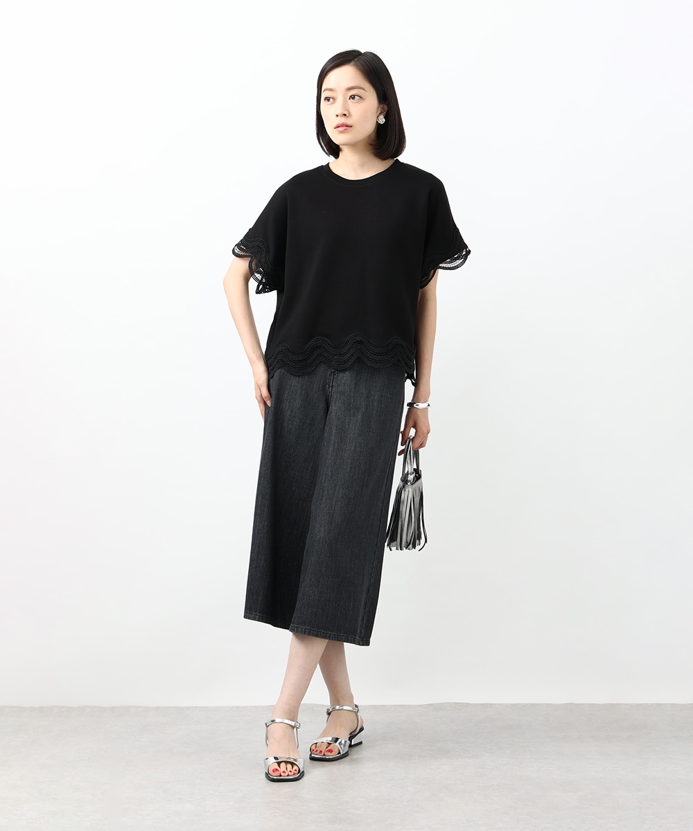 レースドッキングTシャツ