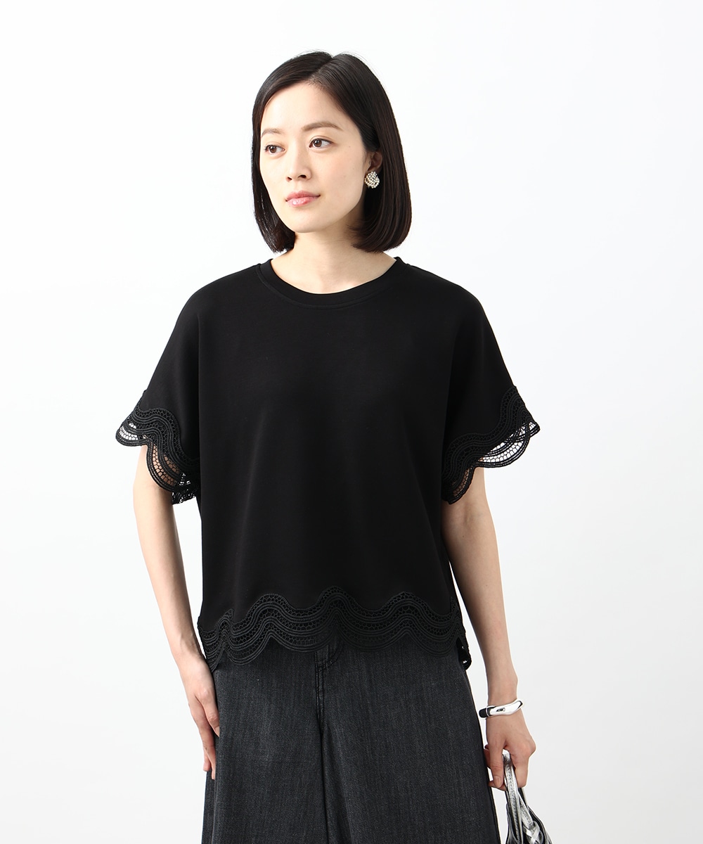 レースドッキングTシャツ