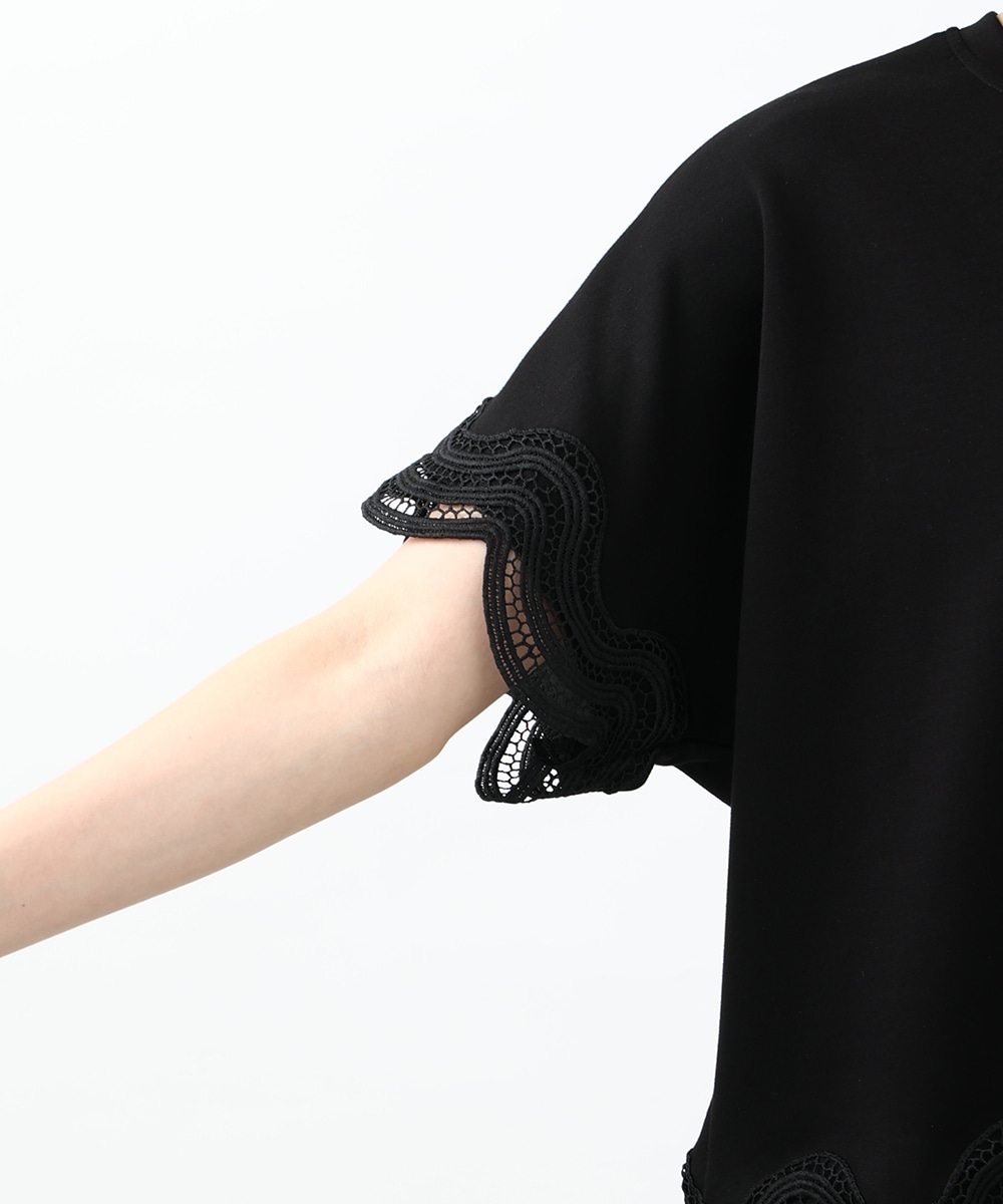 レースドッキングTシャツ