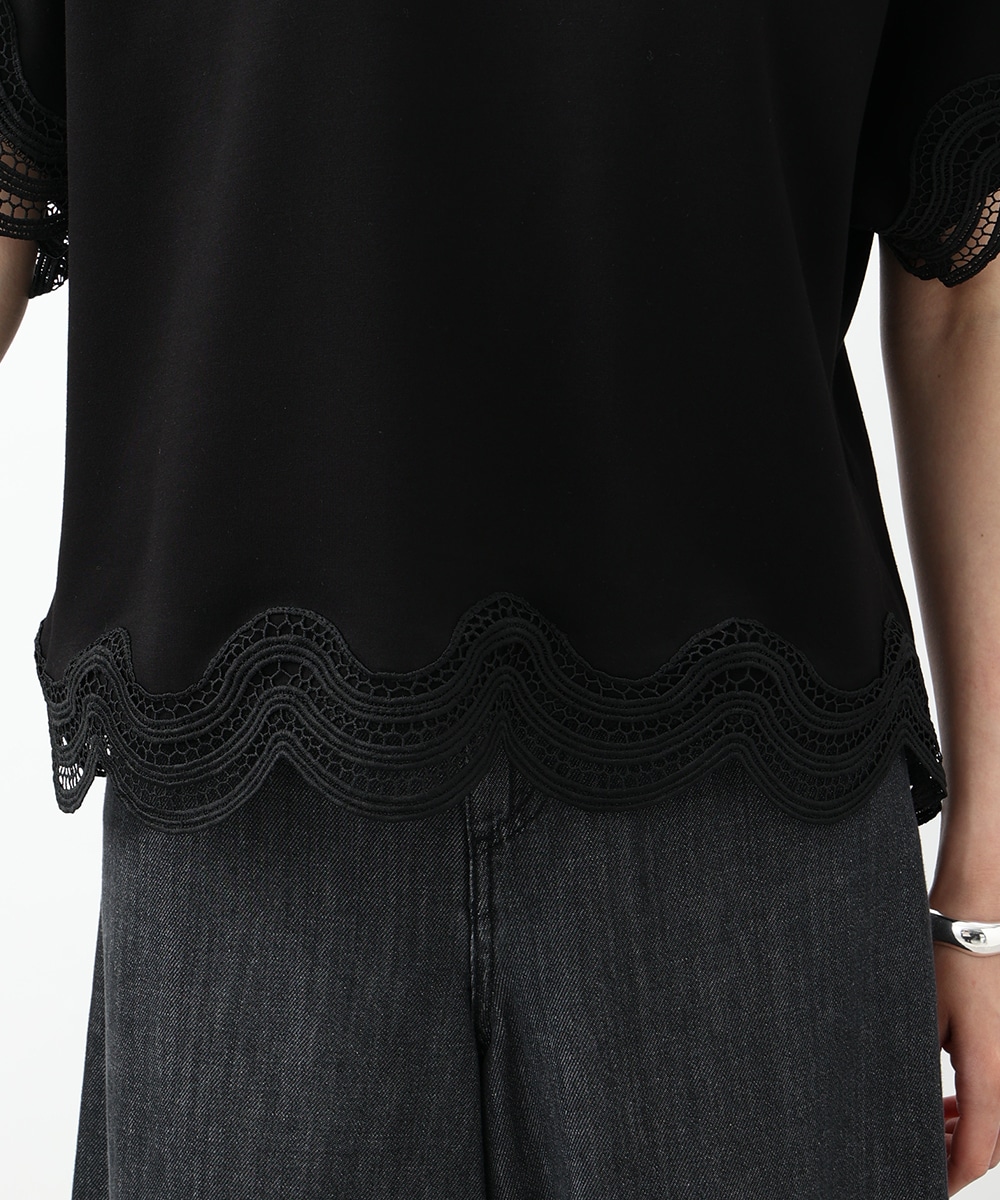 レースドッキングTシャツ