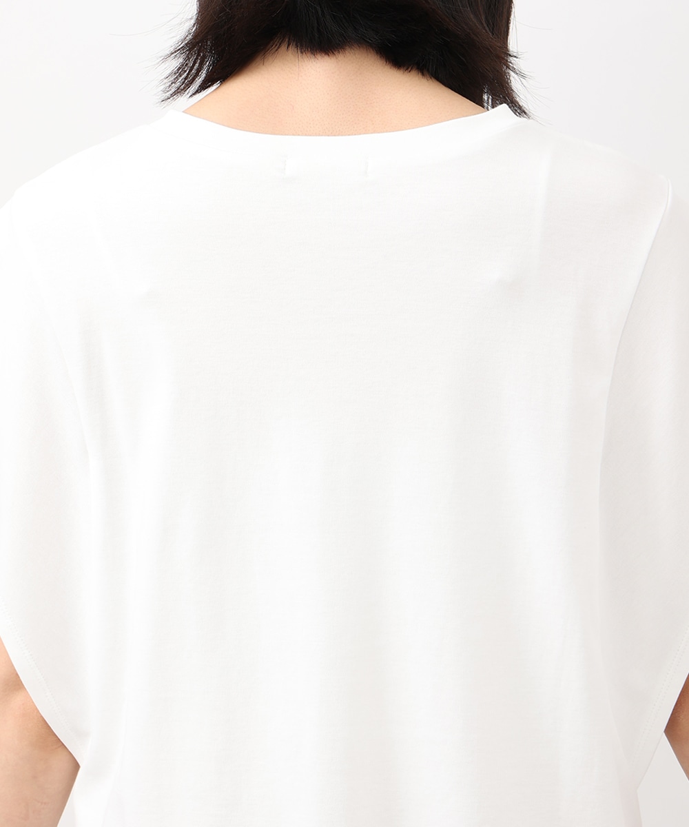ツイードロゴTシャツ