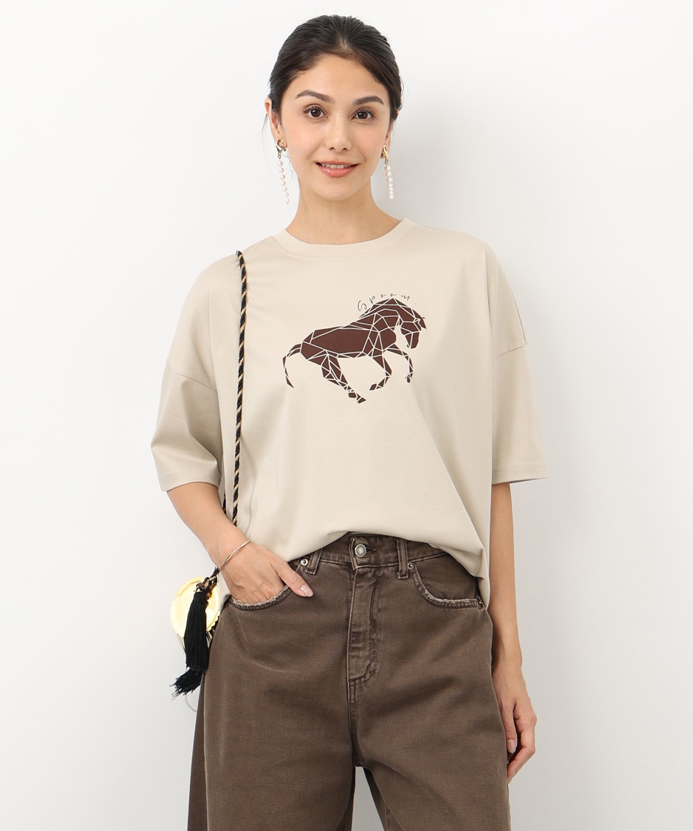 フロッキーホースTシャツ