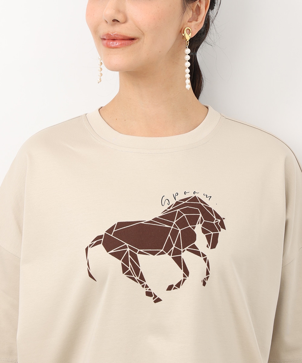 フロッキーホースTシャツ