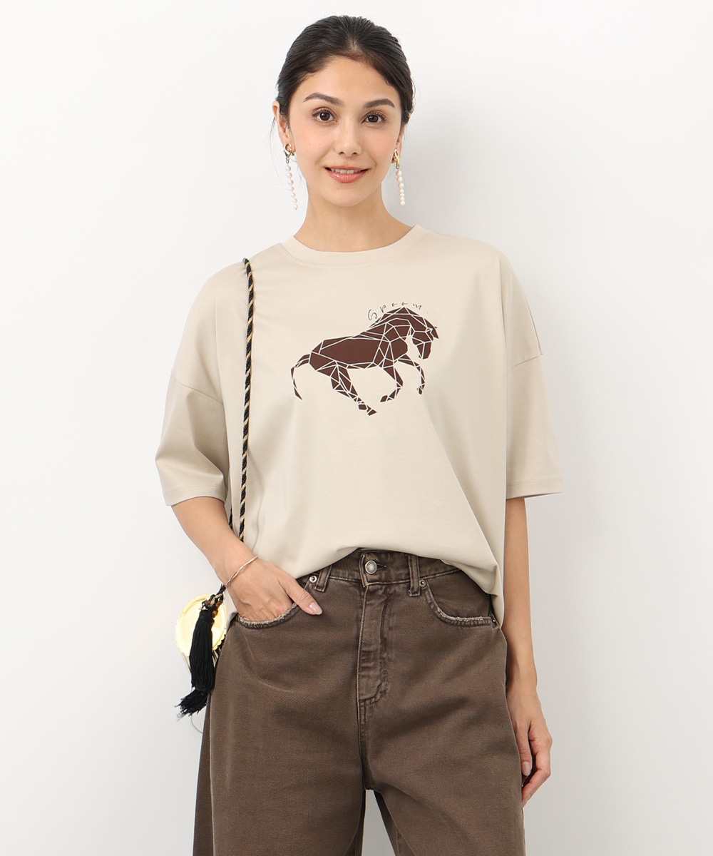 フロッキーホースTシャツ