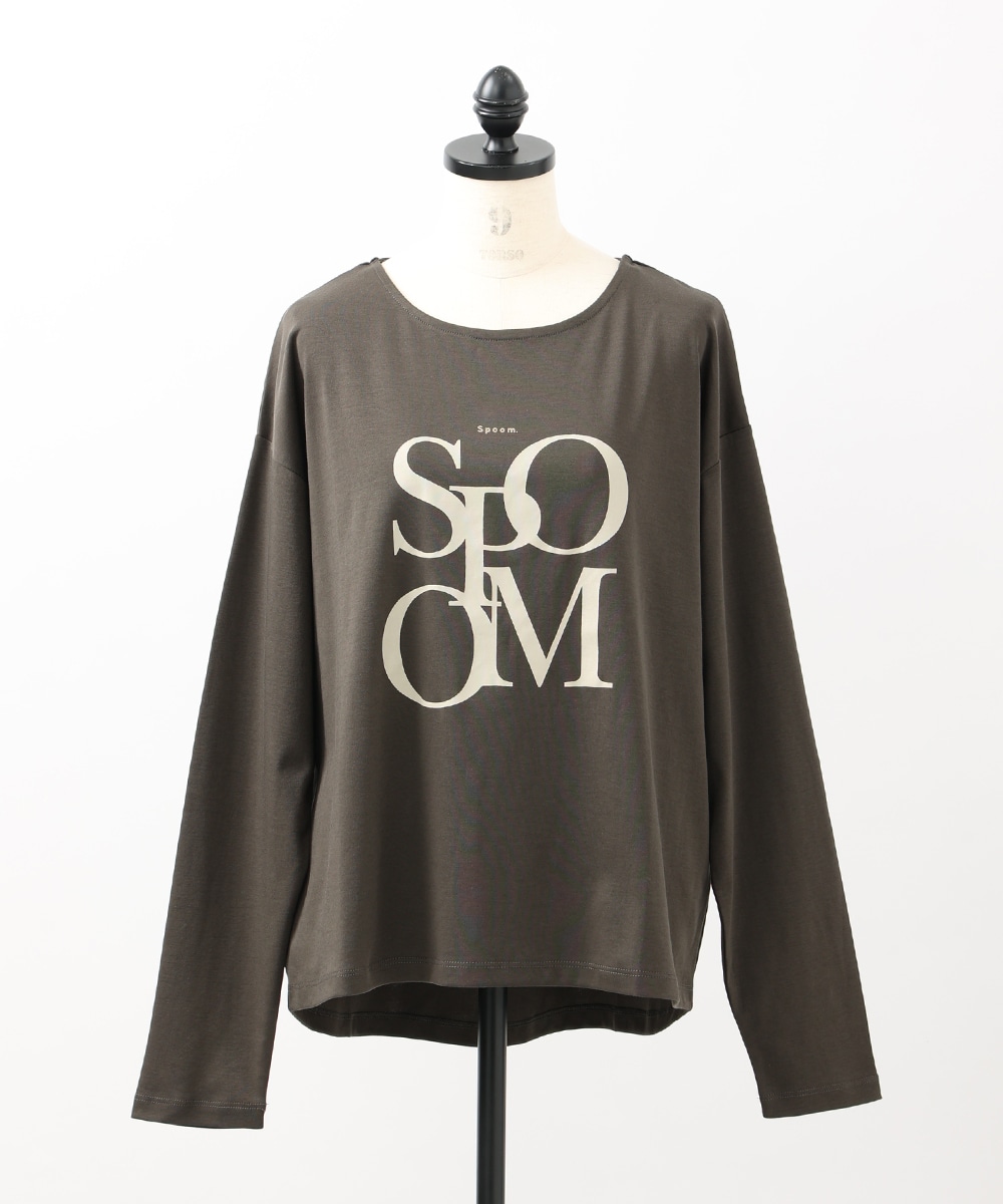 Spoom. ロゴロングTシャツ