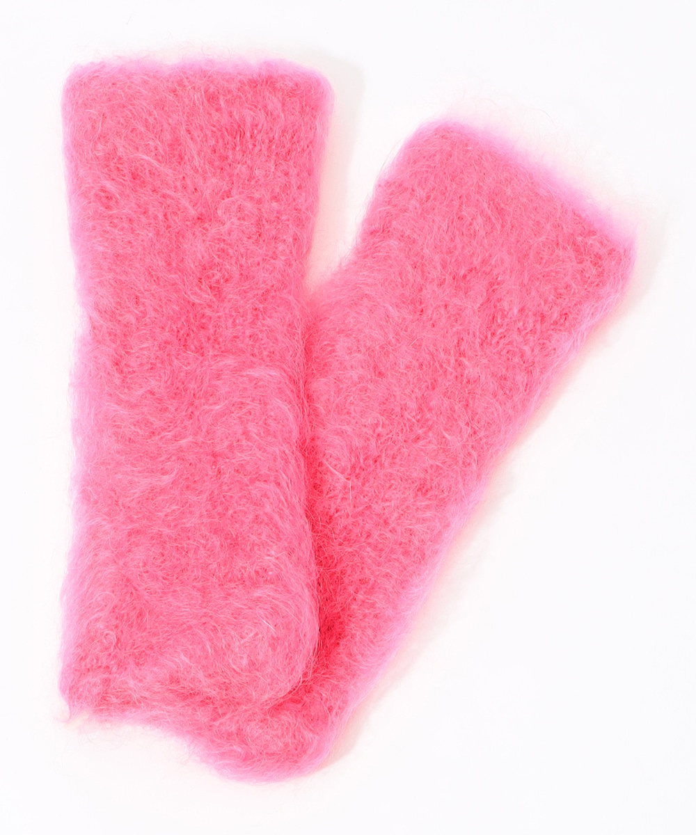 モヘア100％アームウォーマー