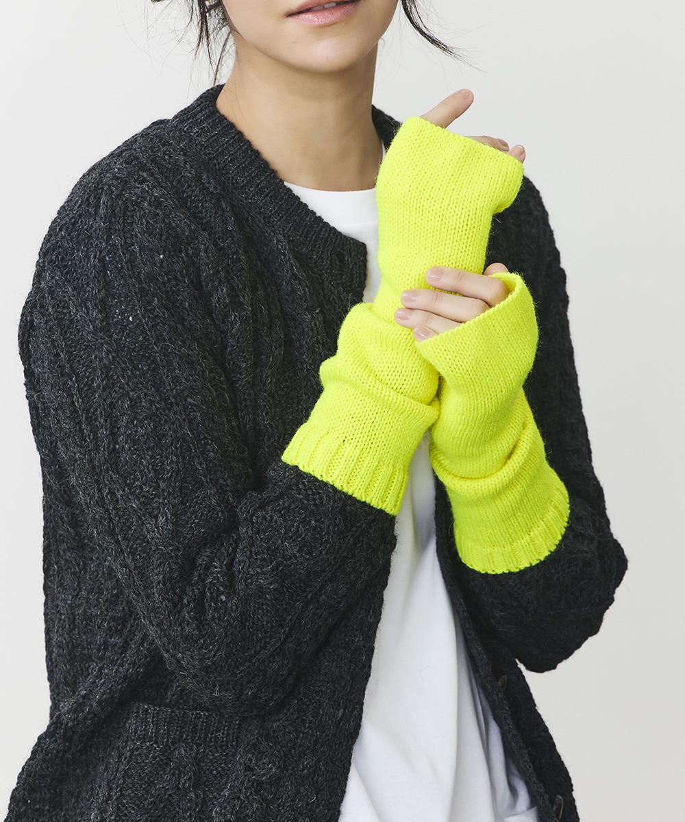 ウール100％アームウォーマー