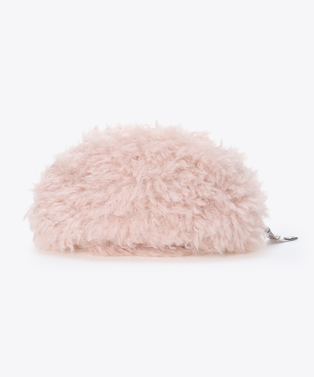 カーリーファーポーチ