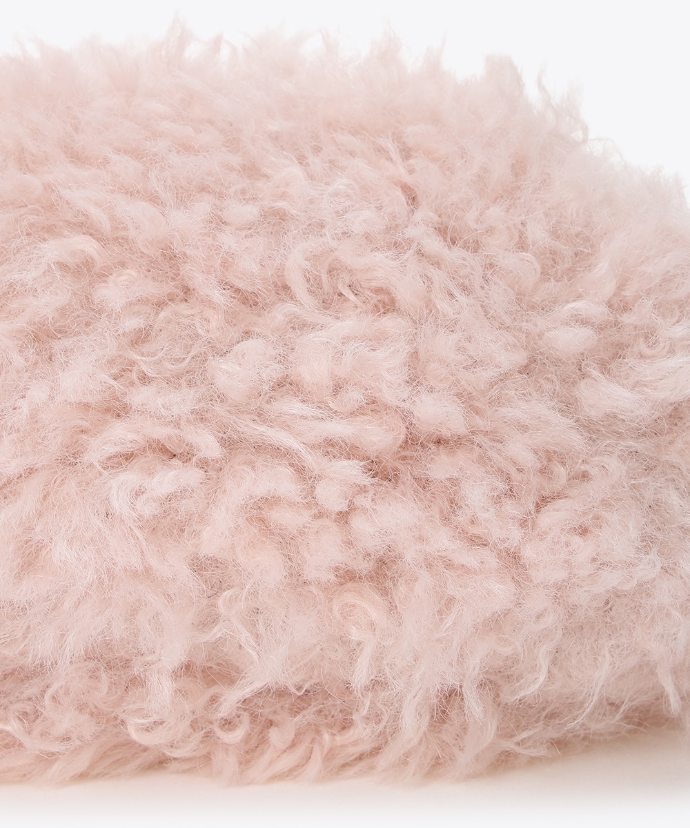 カーリーファーポーチ