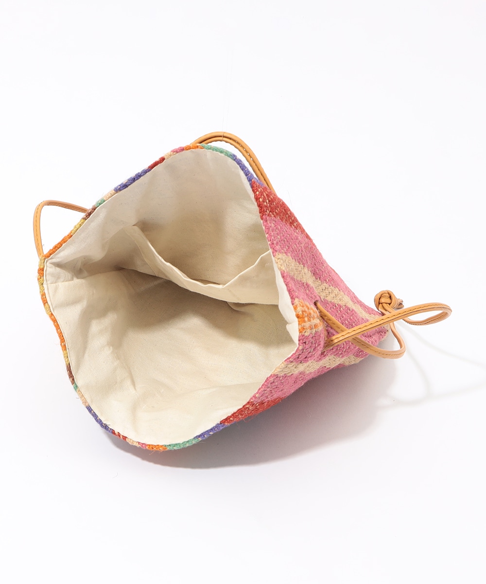 ジュート巾着バッグ