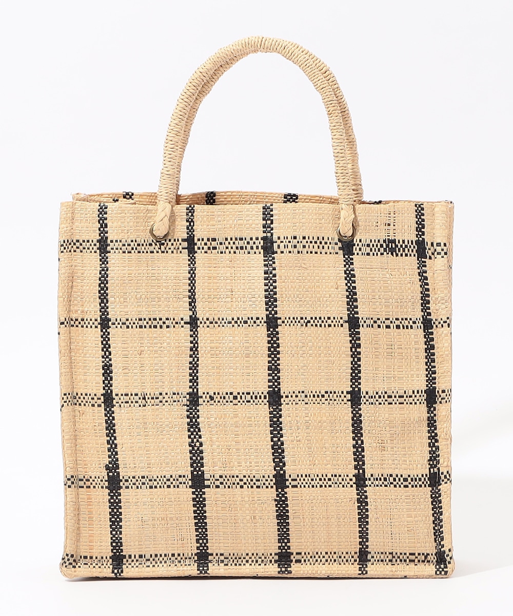 ラフィアエアトートバッグ