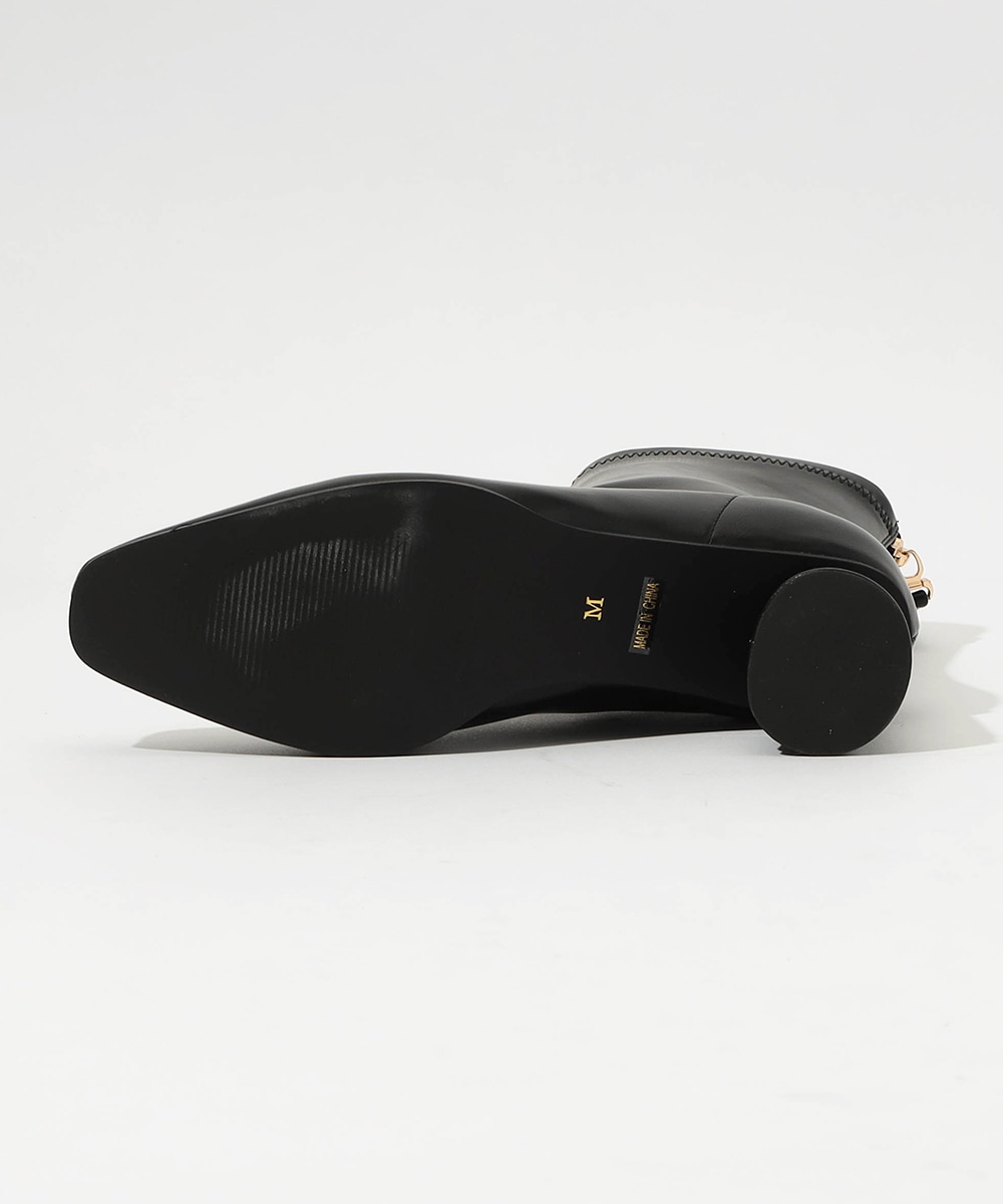 ステッチデザインブーツ