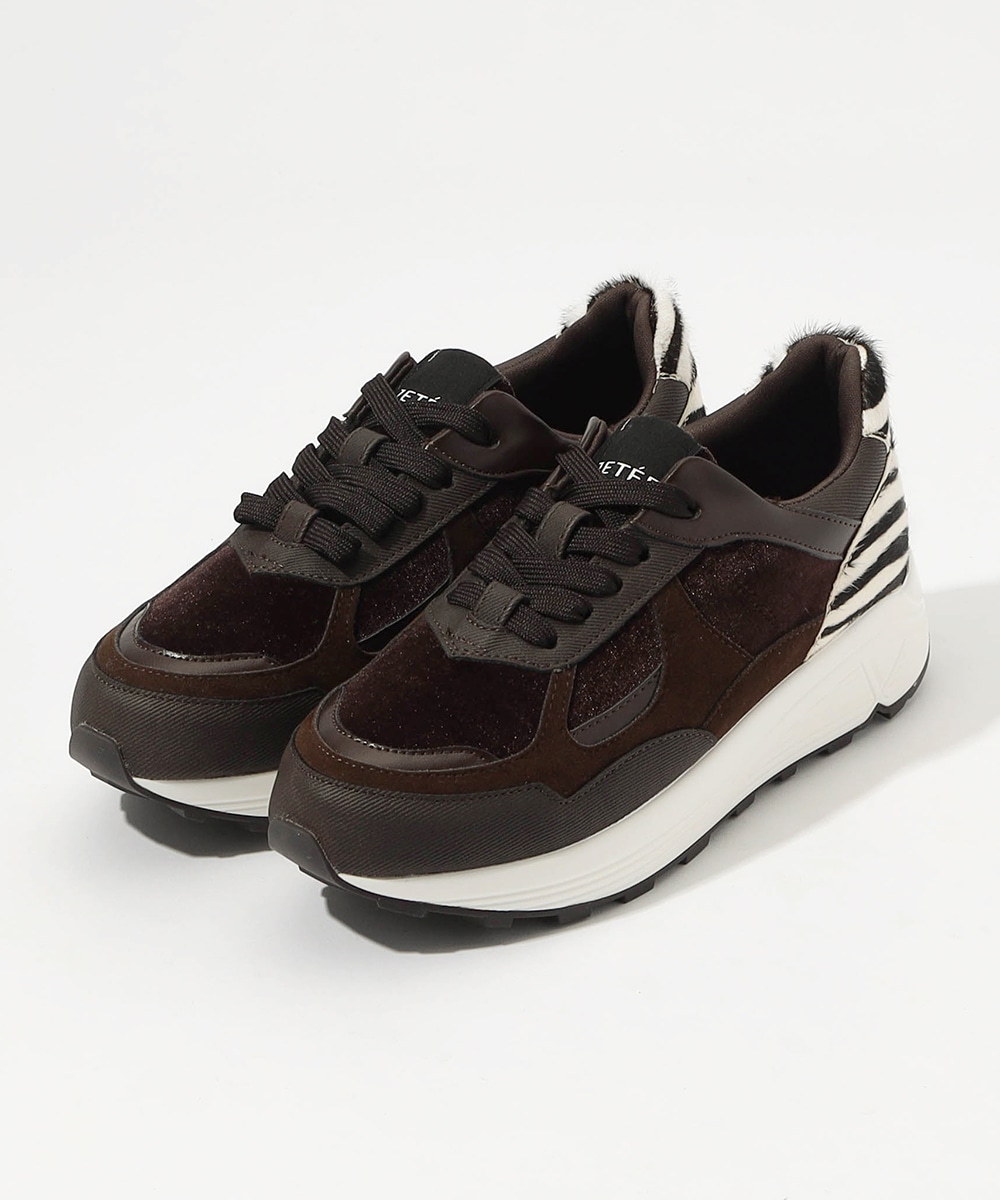 ハラコMIXスニーカー