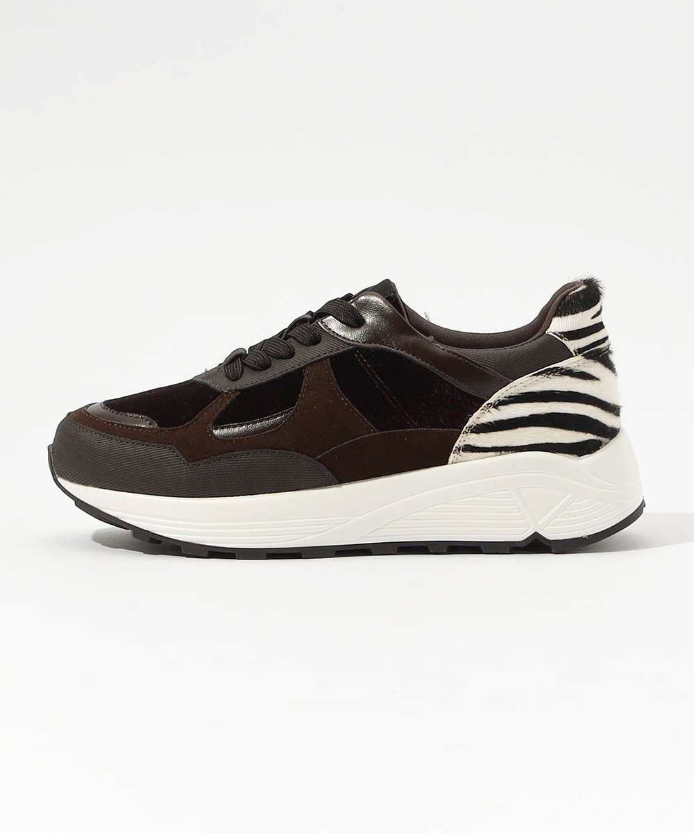 ハラコMIXスニーカー