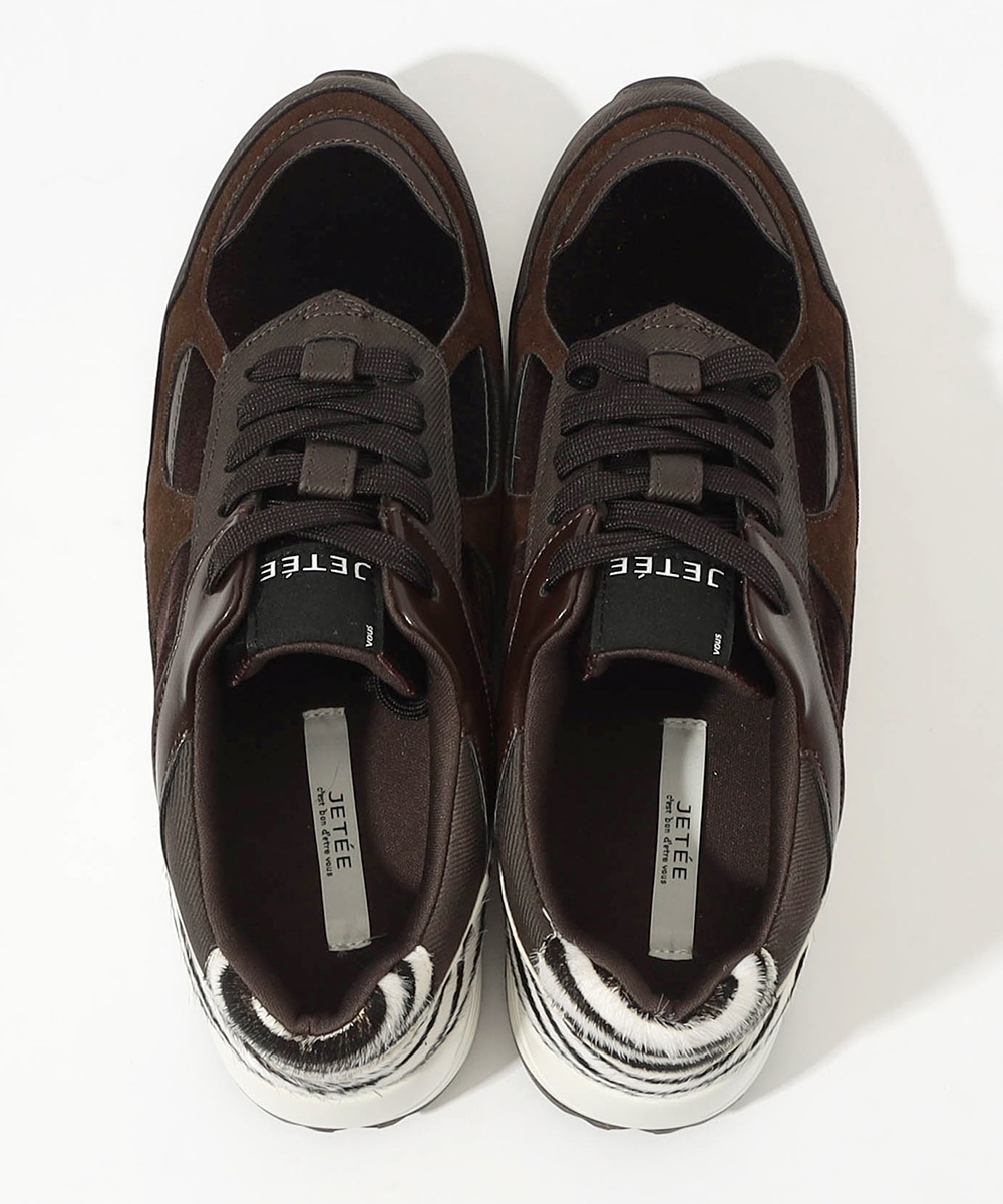 ハラコMIXスニーカー