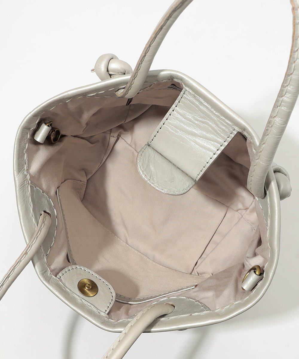 メッシュレザートートバッグ