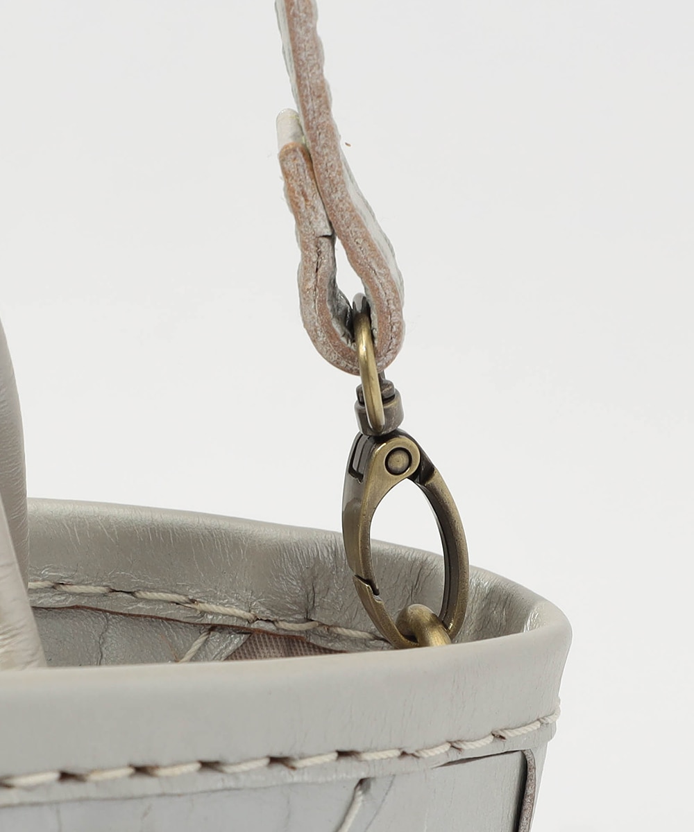 メッシュレザートートバッグ