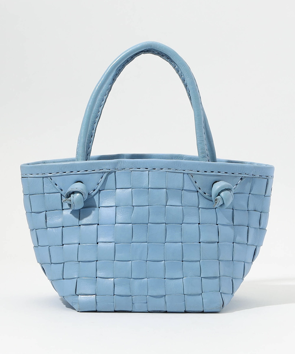 メッシュレザートートバッグ