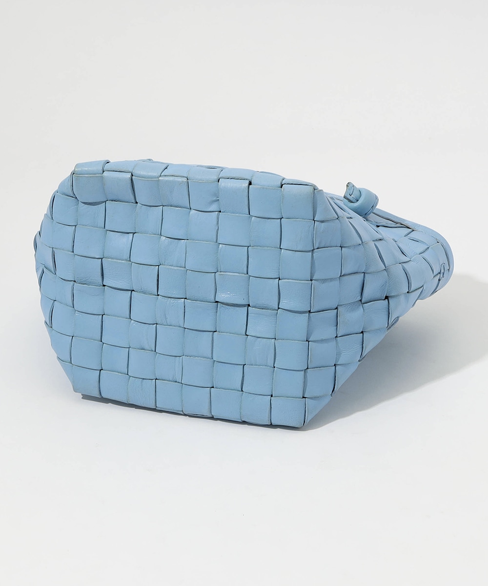 メッシュレザートートバッグ