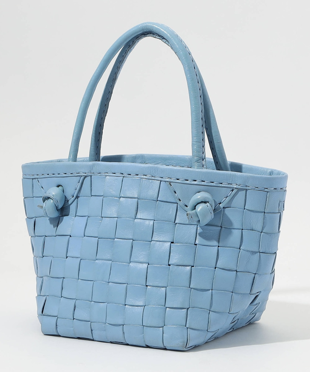 メッシュレザートートバッグ