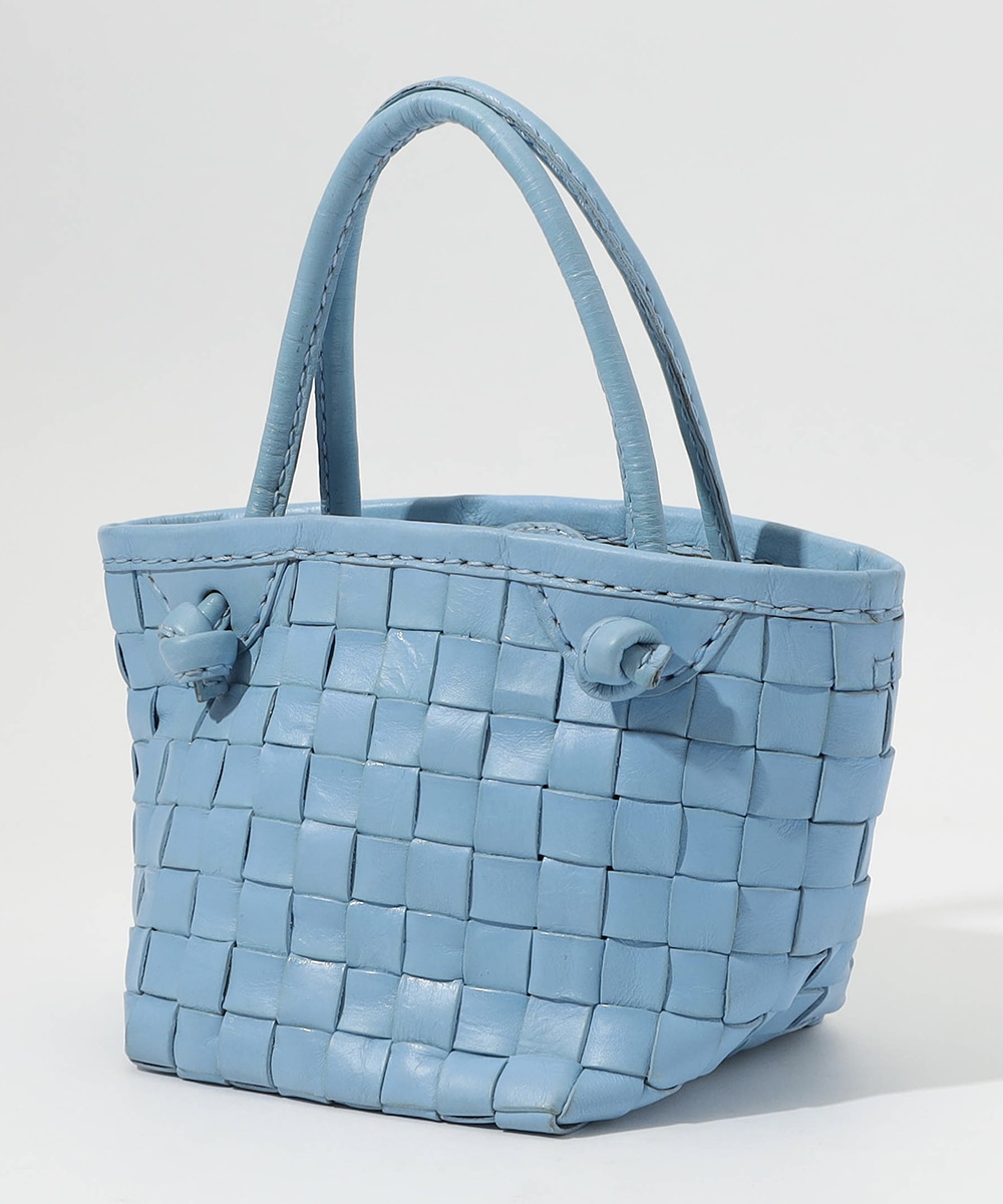 メッシュレザートートバッグ