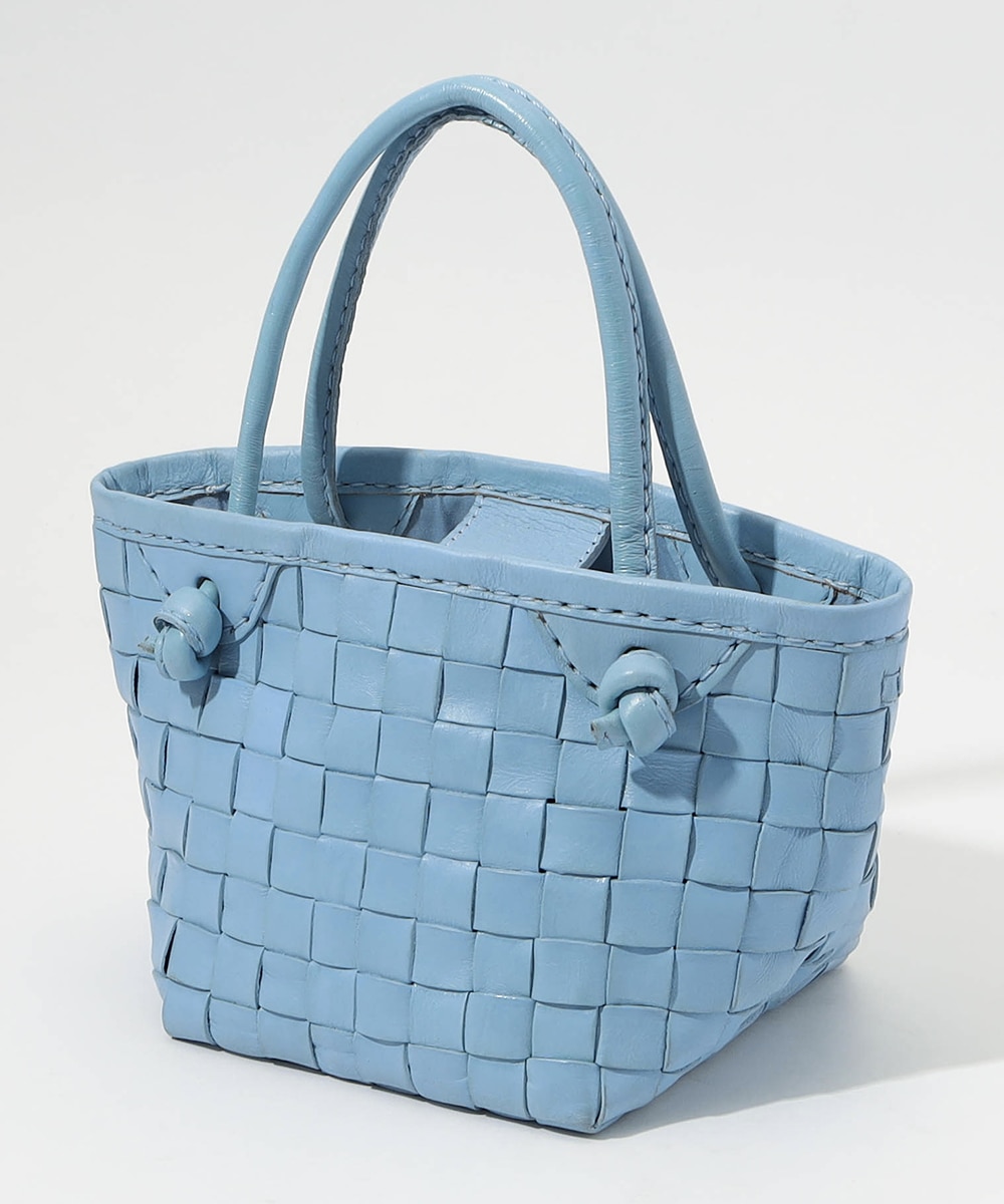 メッシュレザートートバッグ