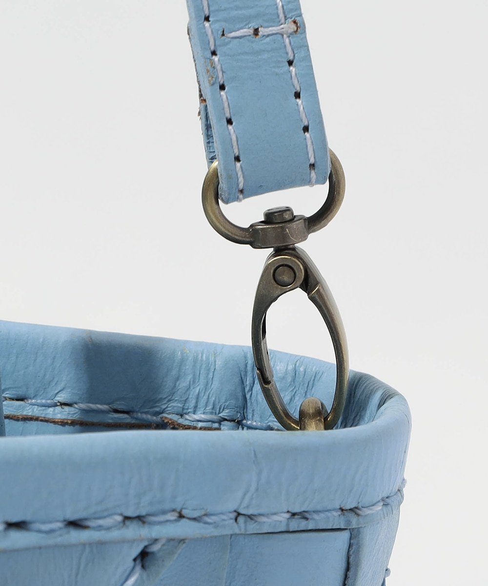 メッシュレザートートバッグ