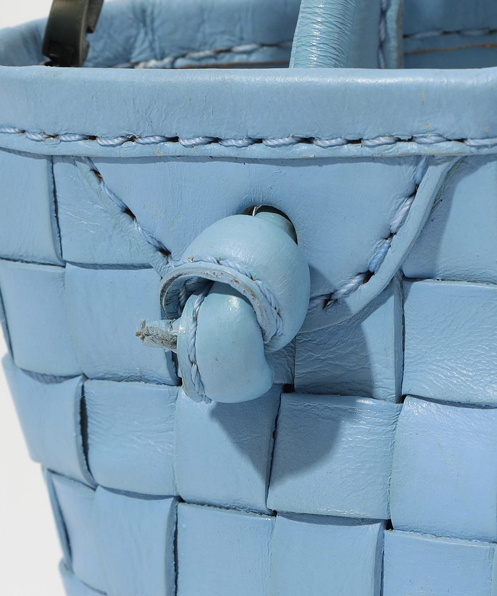 メッシュレザートートバッグ