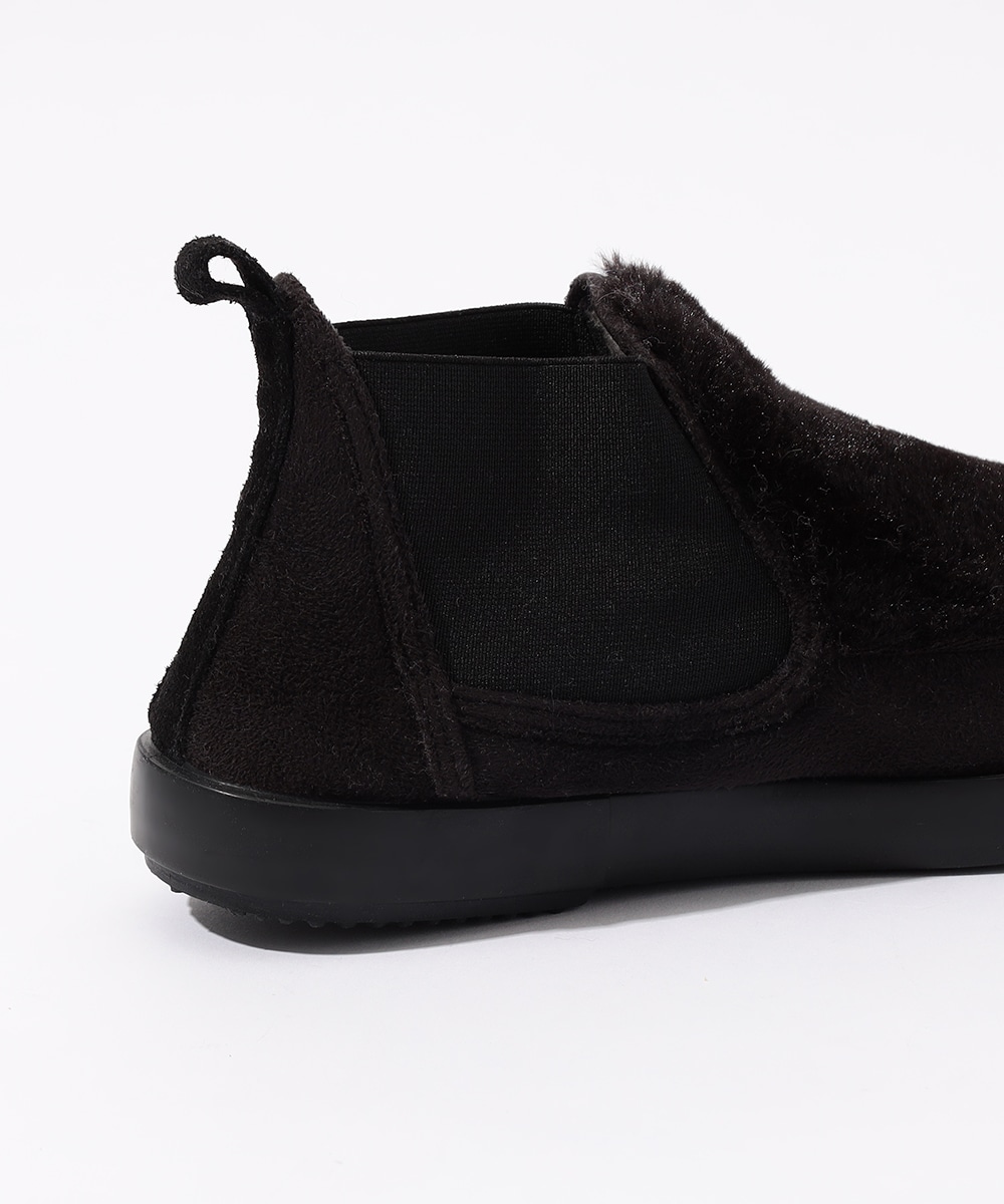 フェイクファーシューズ