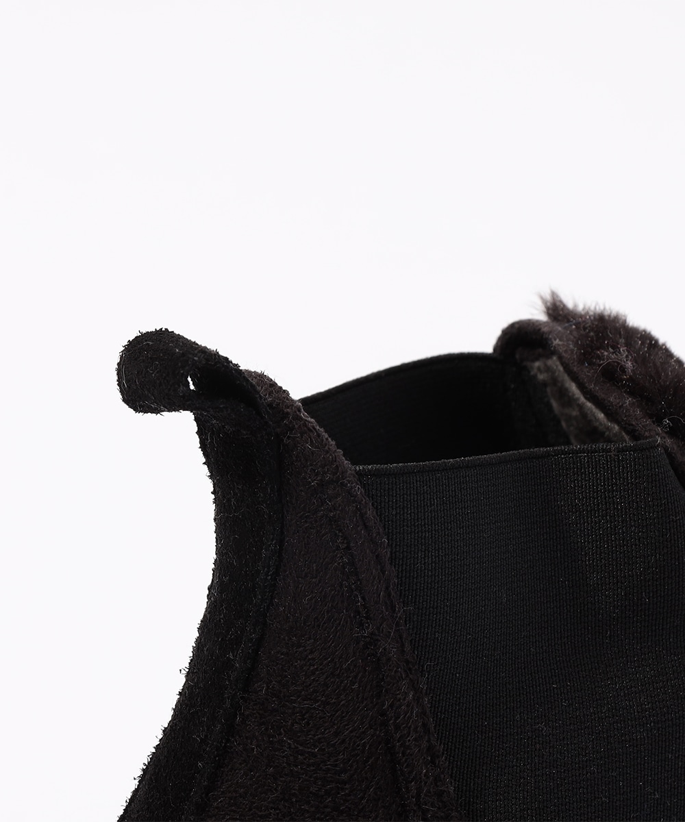 フェイクファーシューズ